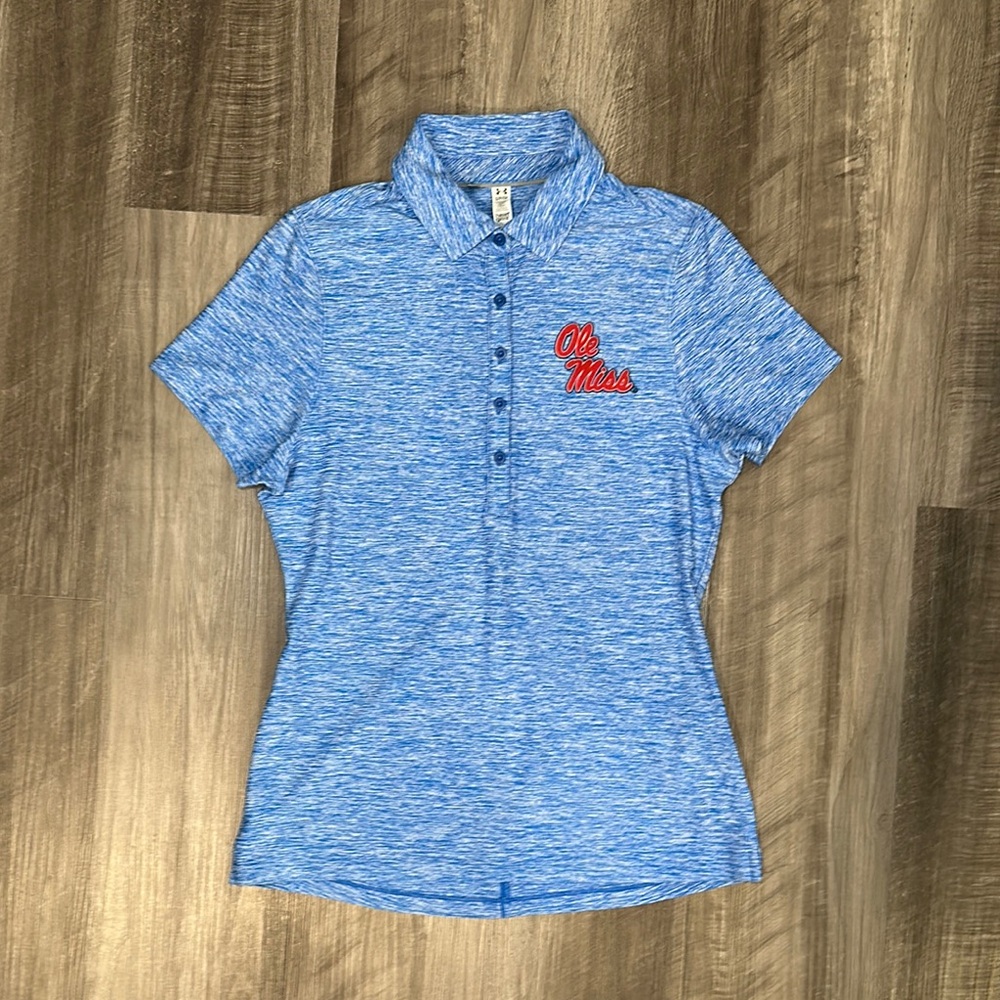 Ole Miss Rebels Under Armour Polo (NWOT) - Small